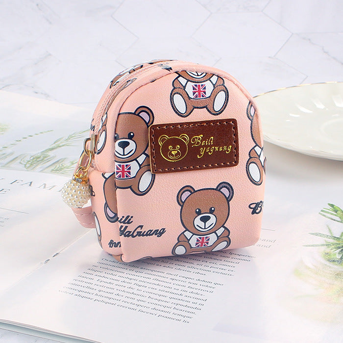 Wholesale PU Cartoon Cute Bear Coin Purse JDC-WT-YouTu014