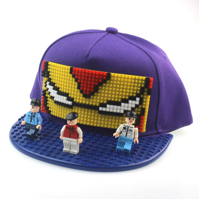 Wholesale Kids Cartoon Building Blocks Hat JDC-FH-Jiat002