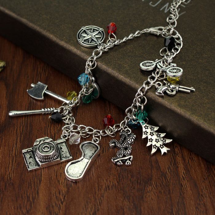Wholesale Vintage pendant combination metal accessory bracelet