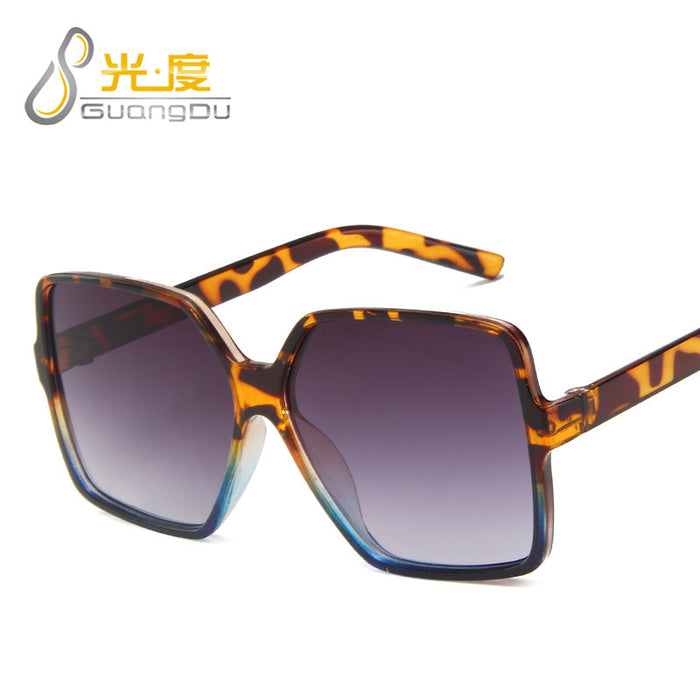 Wholesale New Fashion Sunglasses Retro Sunglasses Large Frame Sunglasses Box Sunglasses
