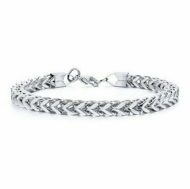 Wholesale Titanium Steel Double Row Single Row Bracelet JDC-BT-WeiWan001