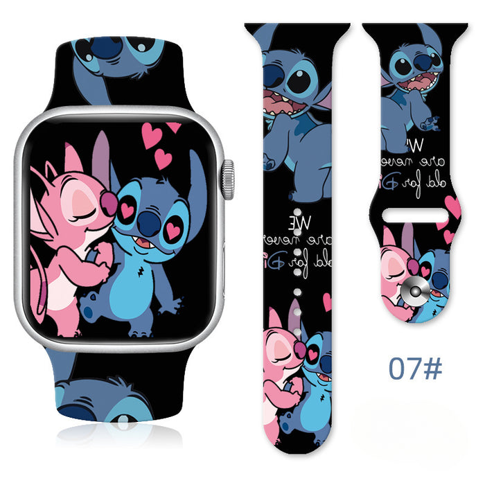 Wholesale Silicone Cartoon Print Watch JDC-WD-NuoQi012