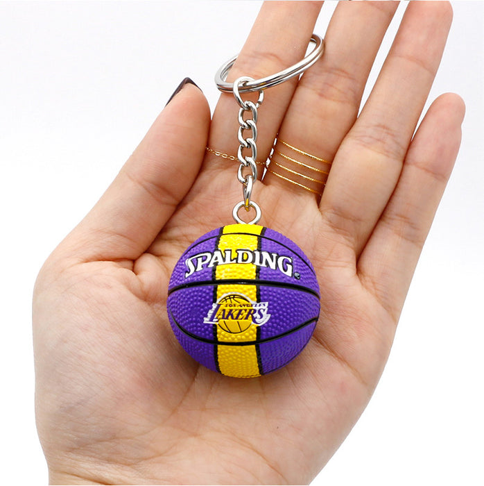 Wholesale PVC Letter Basketball Keychain JDC-KC-QLPing007