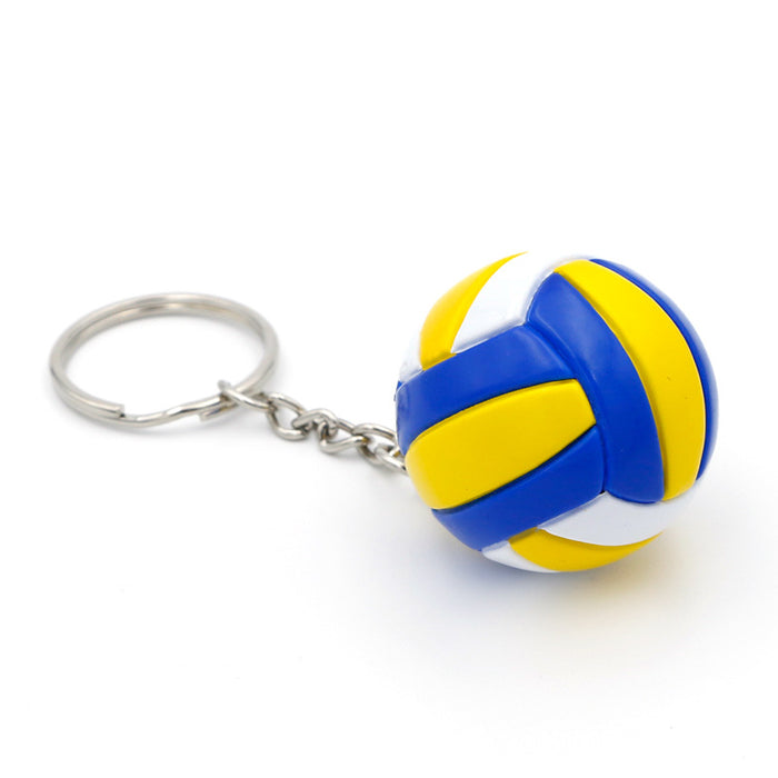 Wholesale PVC Volleyball Keychains JDC-KC-QLPing009