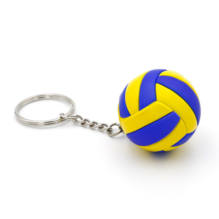 Wholesale PVC Volleyball Keychains JDC-KC-QLPing009