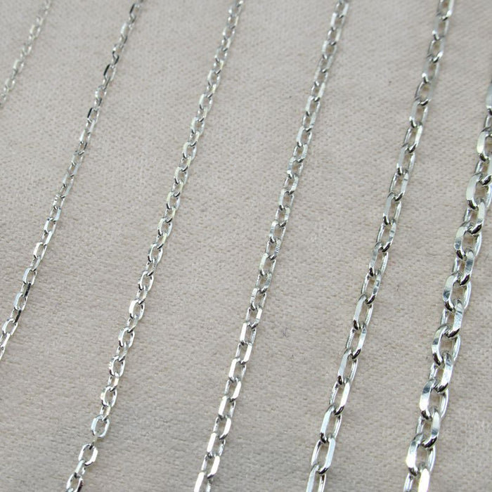 Wholesale Pure silver cross chain necklace collarbone chain sweater chain