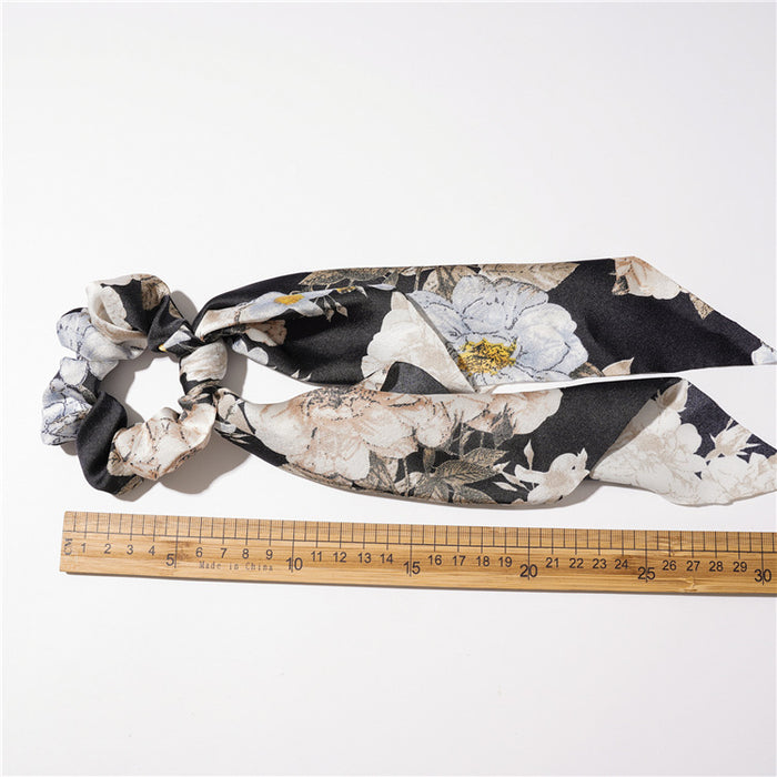 Wholesale Hair Accessories Triangle Ribbon Large Hair Ring Headwear Women's Hair Belt Cloth Ring