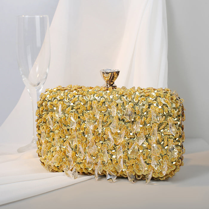 Wholesale Fashion Hot Item Pure Handmade Bead Handbag Socialite Dress Dinner Bag Women's Banquet Evening Bag JDC-HB-MM009