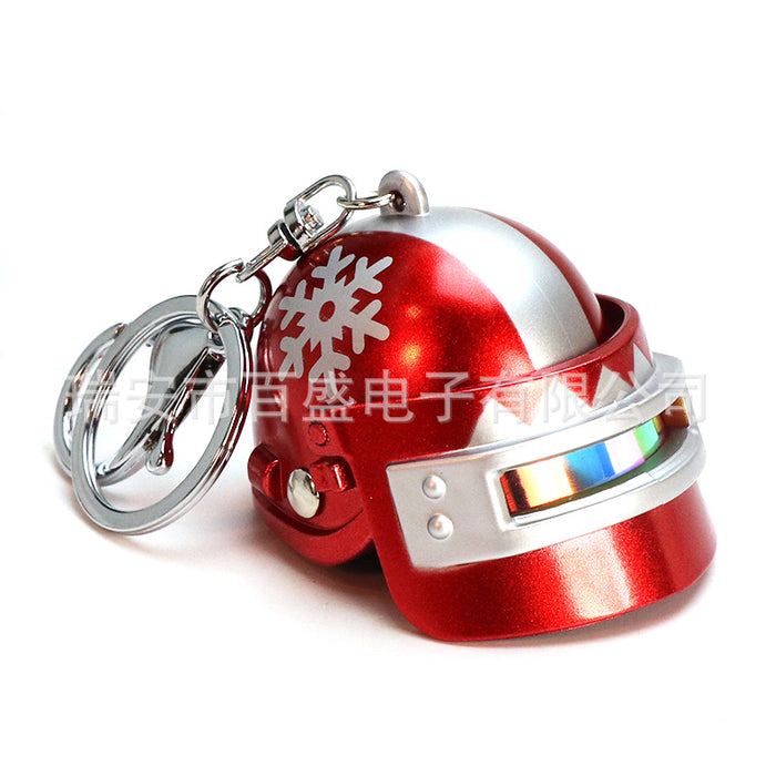 Wholesale Game Motorcycle Hat Helmet ABS Keychain JDC-KC-BaiS011