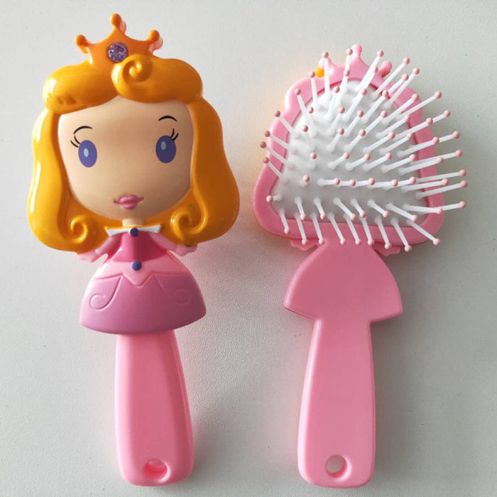 Wholesale Cartoon Plastic Anti-knot Comb JDC-CM-Lany003