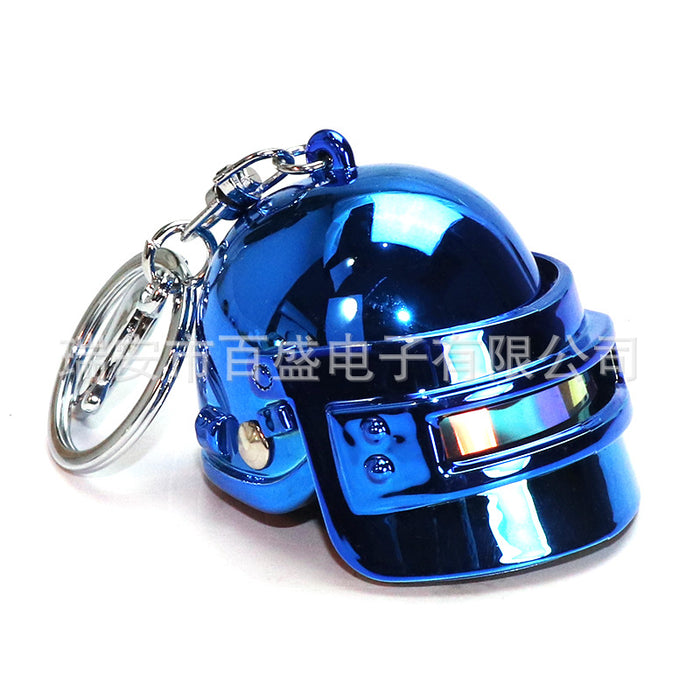 Wholesale Game Motorcycle Hat Helmet ABS Keychain JDC-KC-BaiS011