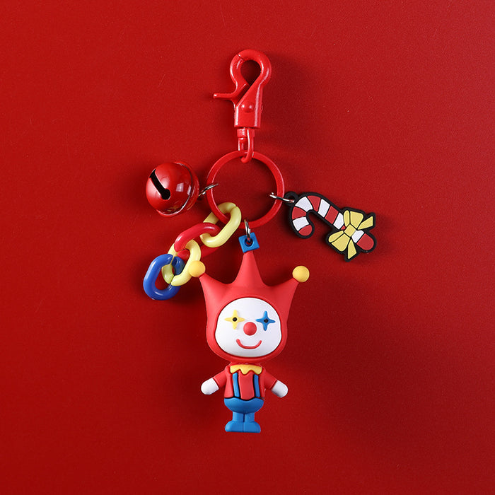 Wholesale Cute and Funny Doll Silicone Keychain JDC-KC-CYa013