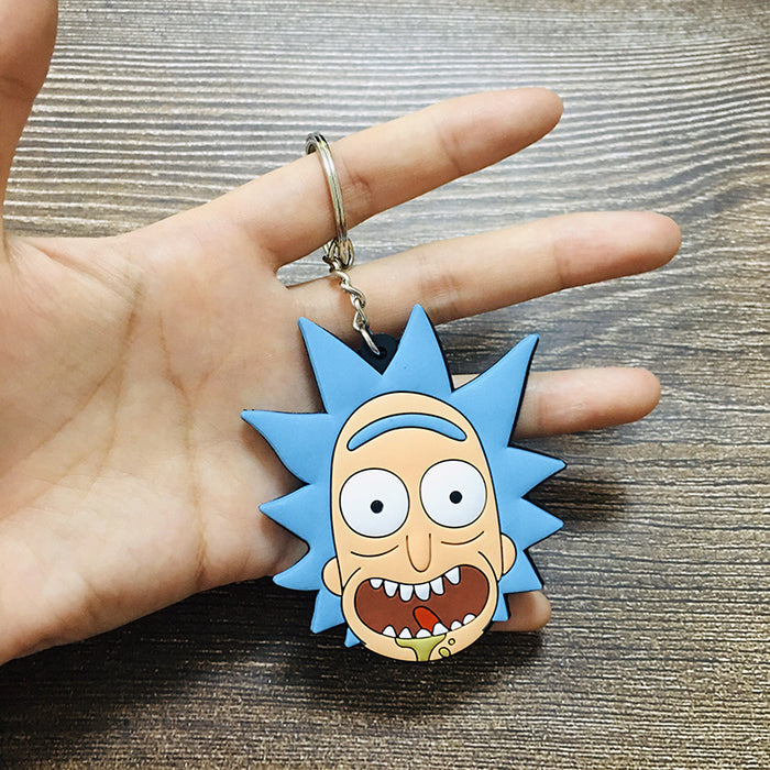 Wholesale Cartoon Anime PVC Keychain JDC-KC-Hual002