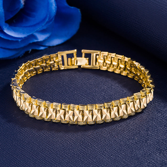 Wholesale Brass Gold Plated Bracelet JDC-BT-KaiLM001