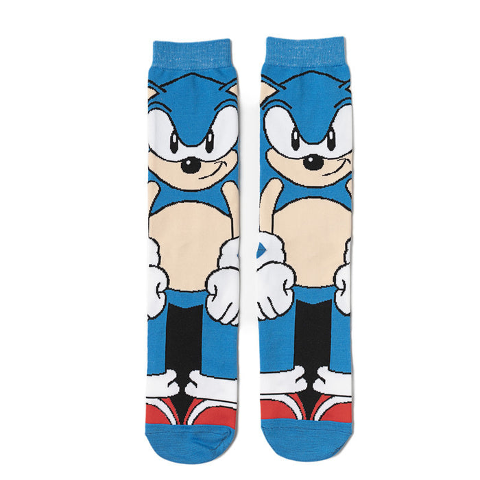 Wholesale Men's Cotton Sports casual Cartoon Socks Size 42-47 9-11