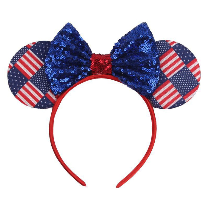 Wholesale Bow Children's Fabric Headband JDC-HD-ZheZ006