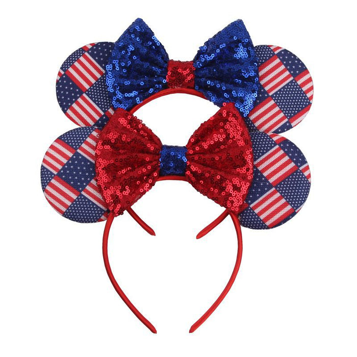 Wholesale Bow Children's Fabric Headband JDC-HD-ZheZ006