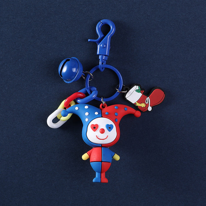 Wholesale Cute and Funny Doll Silicone Keychain JDC-KC-CYa013