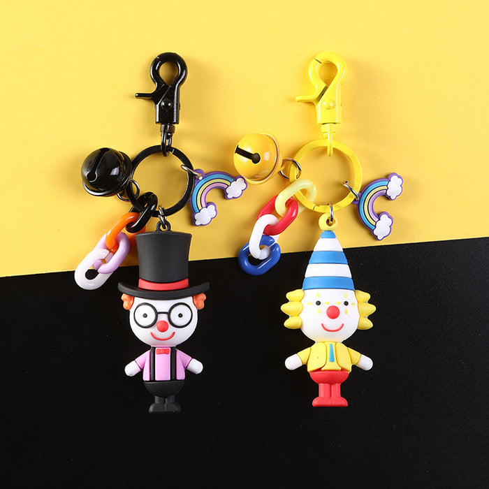 Wholesale Cute and Funny Doll Silicone Keychain JDC-KC-CYa013