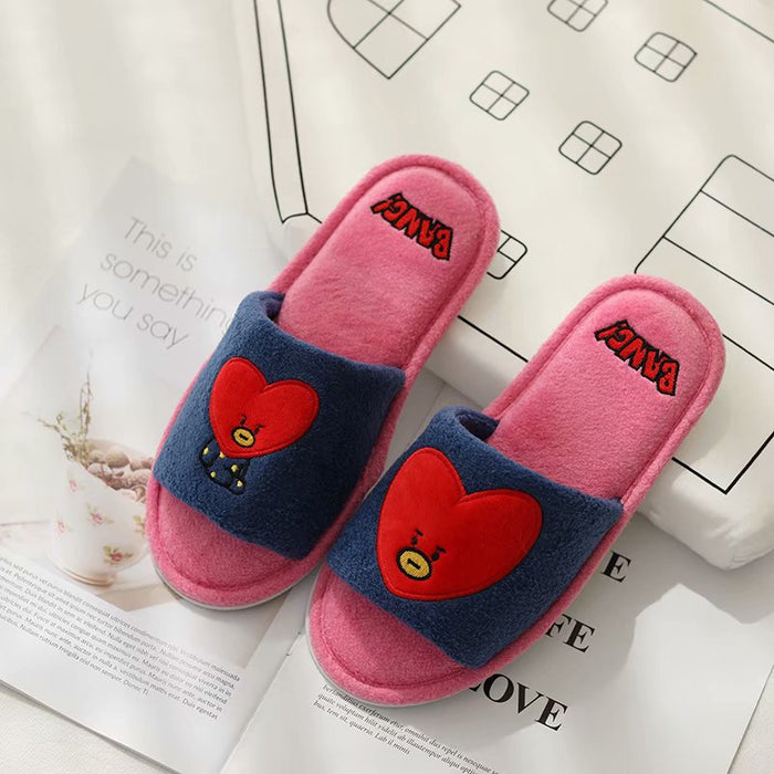 Wholesale Cartoon Home Indoor Fish Mouth Cotton Slippers JDC-SP-FangK001