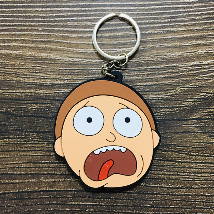 Wholesale Cartoon Anime PVC Keychain JDC-KC-Hual002