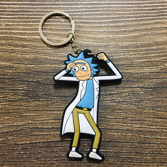 Wholesale Cartoon Anime PVC Keychain JDC-KC-Hual002