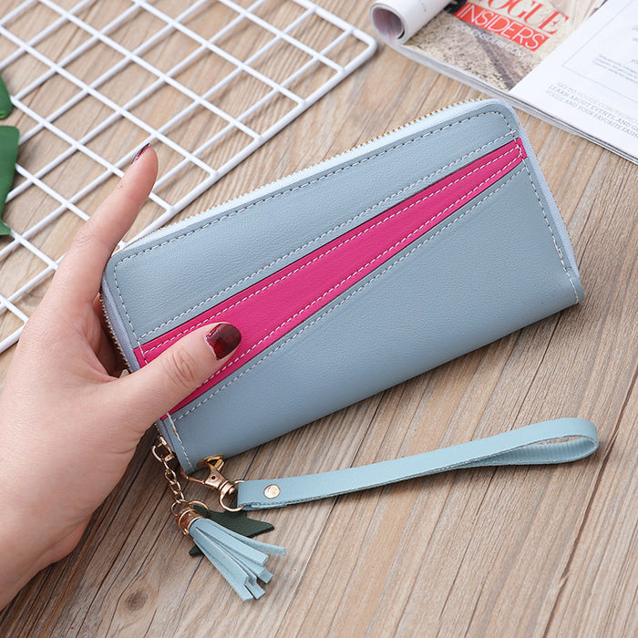 Wholesale Ladies Long Tassel Wallets JDC-WT-MeiSQ005