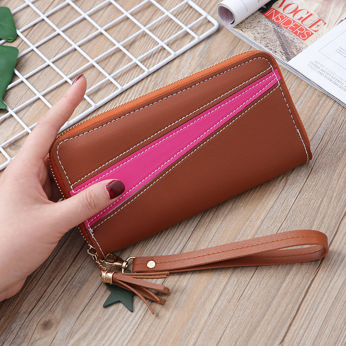 Wholesale Ladies Long Tassel Wallets JDC-WT-MeiSQ005