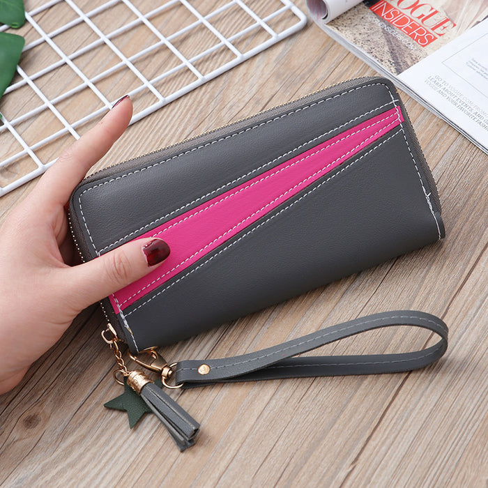 Wholesale Ladies Long Tassel Wallets JDC-WT-MeiSQ005