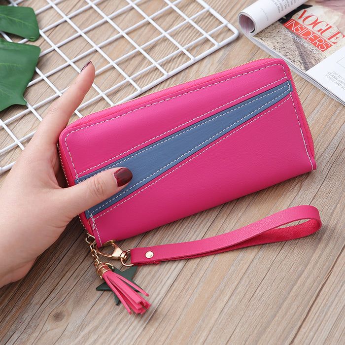 Wholesale Ladies Long Tassel Wallets JDC-WT-MeiSQ005