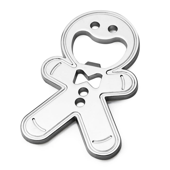 Wholesale Gingerbread Man Bottle Opener Refrigerator Magnet JDC-KC-XunXin009