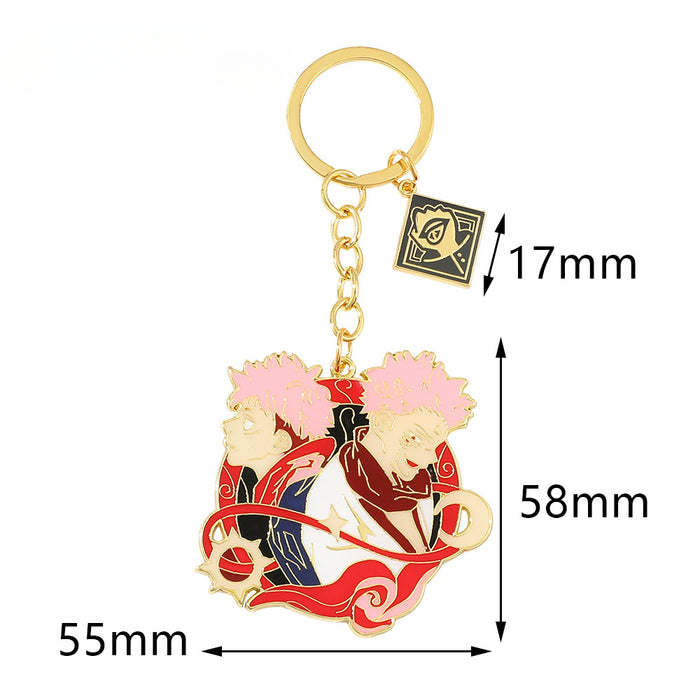 Wholesale Cartoon Zinc Alloy Keychains JDC-KC-ShaoH011