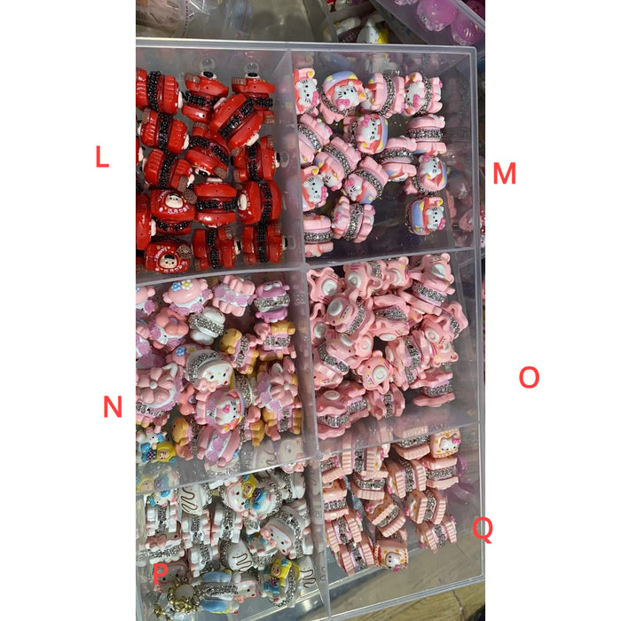 Wholesale 10PCS/PACK Cartoon Resin Beads JDC-BDC-NSD001