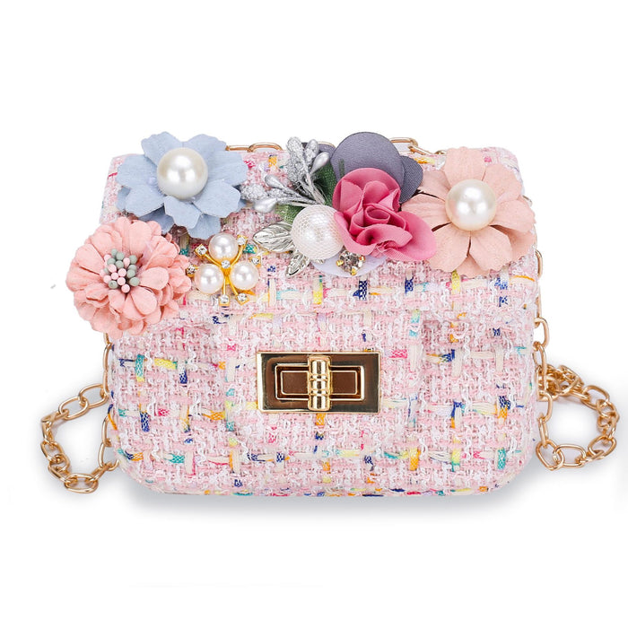 Wholesale PU Cartoon Flower Shoulder Bag JDC-SD-GM003