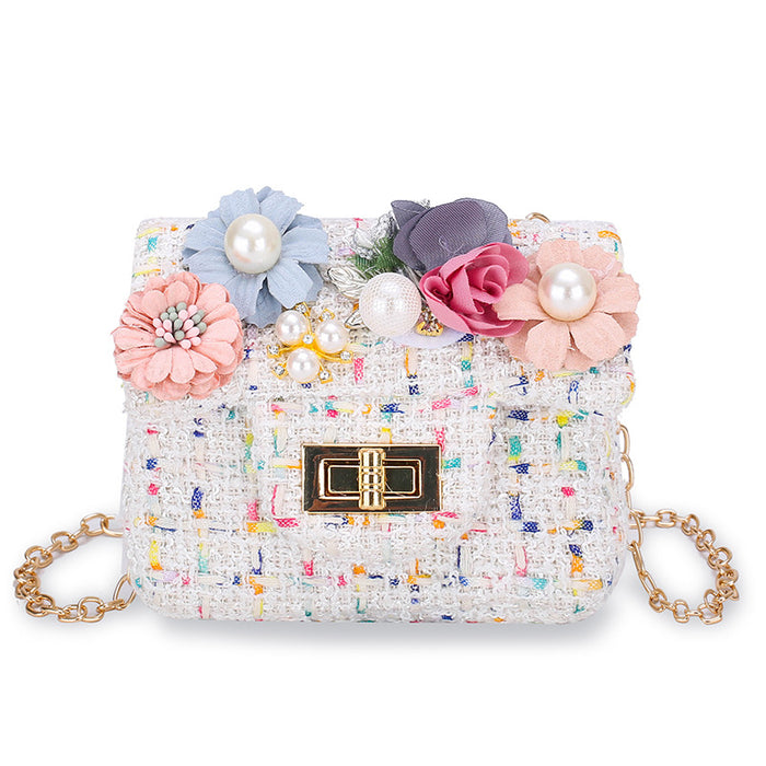 Wholesale PU Cartoon Flower Shoulder Bag JDC-SD-GM003