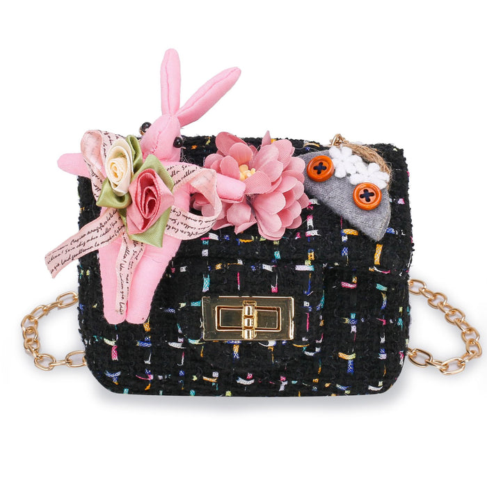 Wholesale PU Cartoon Flower Shoulder Bag JDC-SD-GM003