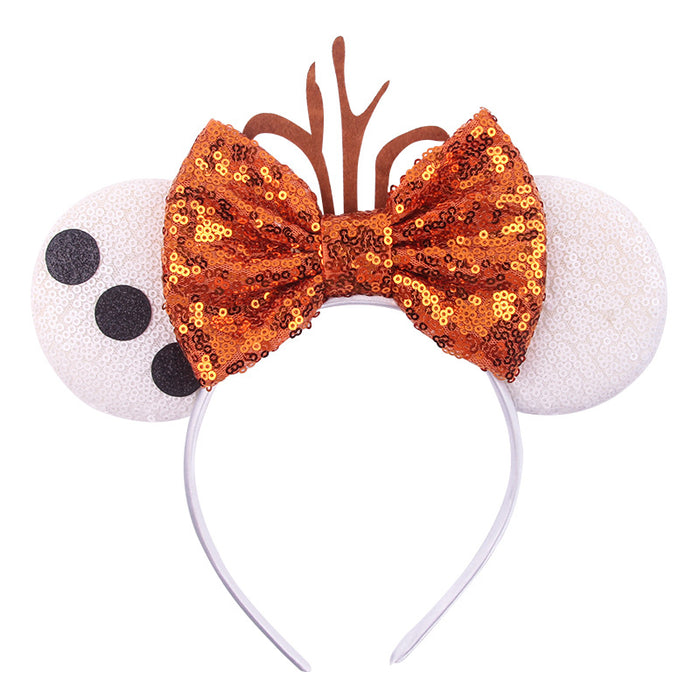 Wholesale Bow Children's Fabric Headband JDC-HD-ZheZ007