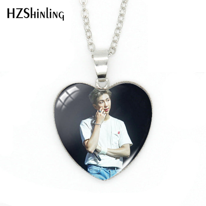 Wholesale Necklaces Alloy Glass Sheet Idol Merchandise (F) JDC-NE-XiangL004