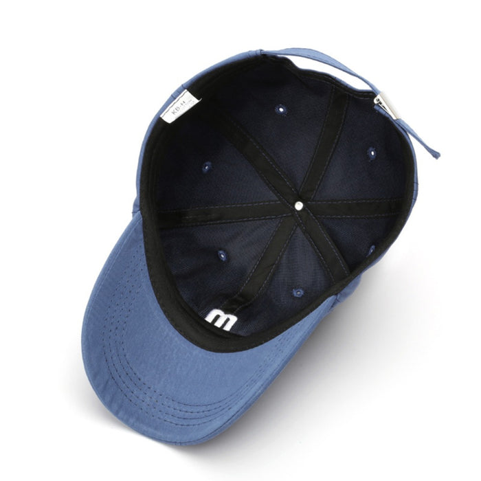 Wholesale M Letter Embroidery Versatile Soft Top Visor Baseball Cap JDC-FH-TuL044