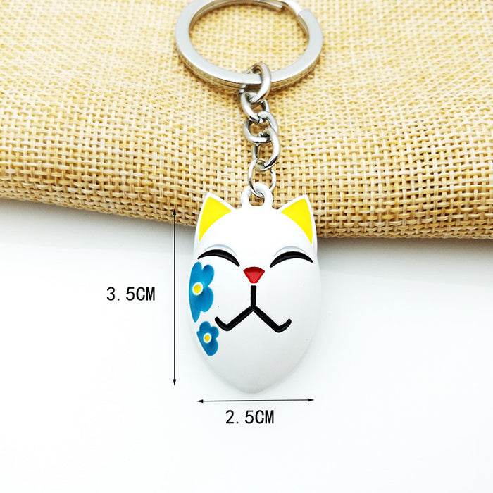 Wholesale Cartoon Mask Keychain Charm