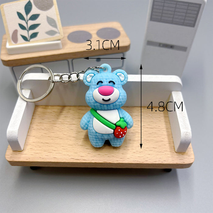 Wholesale PVC Cartoon Cute Keychain JDC-KC-Wenma006