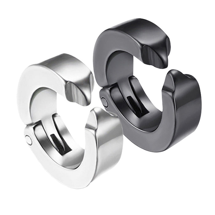 Wholesale Ear clip without ear hole Ear bone clip Titanium steel smooth surface