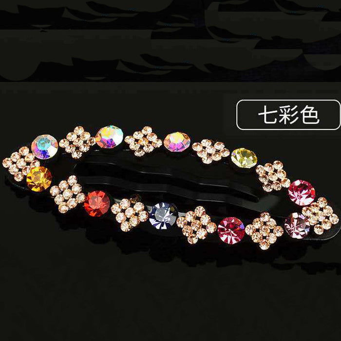 Wholesale Diamond Crystal Alloy Hairpin JDC-HC-GuoQY001