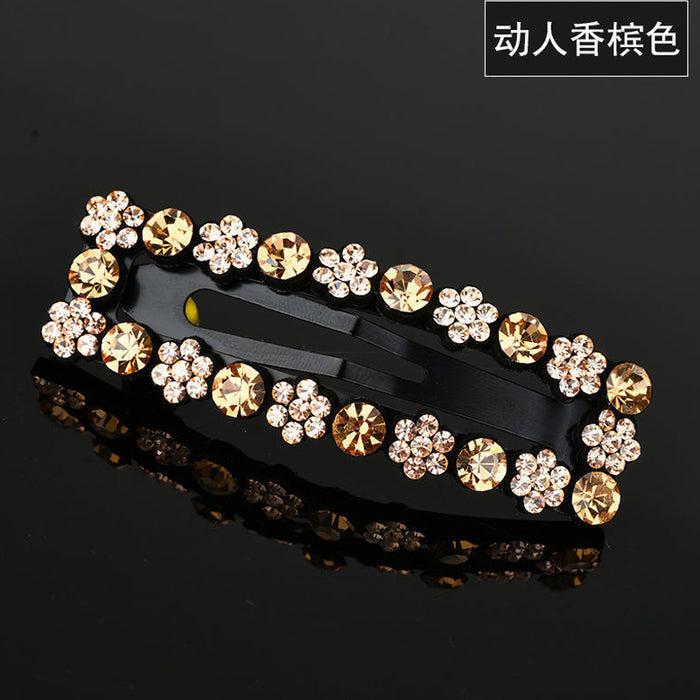 Wholesale Diamond Crystal Alloy Hairpin JDC-HC-GuoQY001