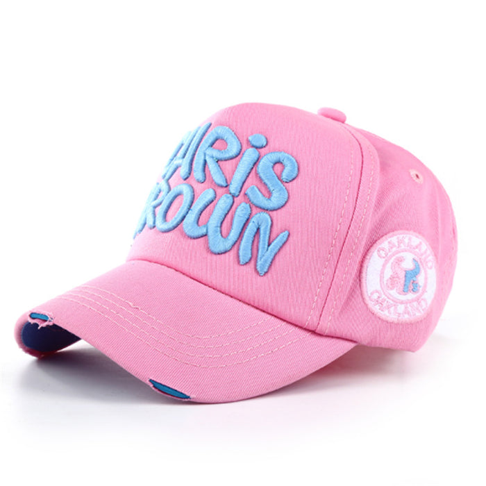 Wholesale Summer outdoor sunshade kids'  mesh baseball cap
