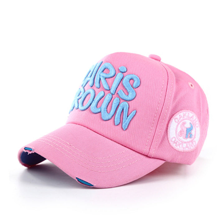 Wholesale Summer outdoor sunshade kids'  mesh baseball cap
