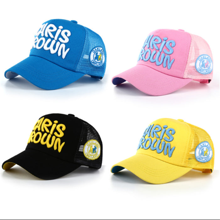 Wholesale Summer outdoor sunshade kids'  mesh baseball cap