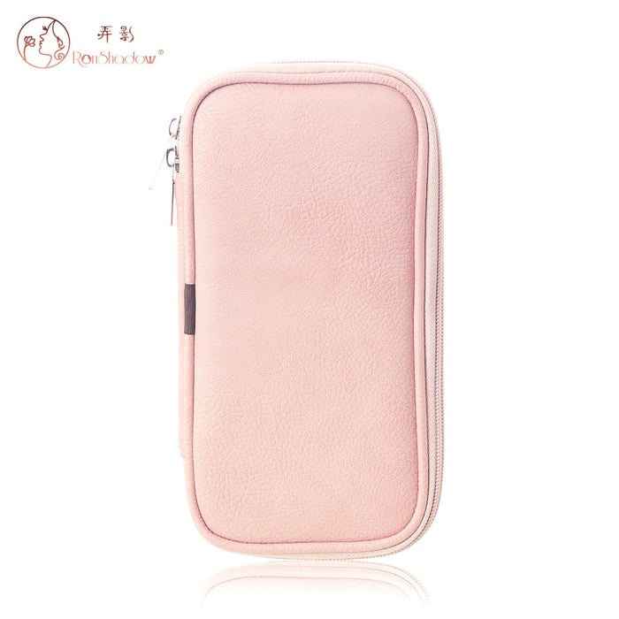 Wholesale Leather Butterfly Zipper Cosmetic Bag JDC-CB-LinCan001