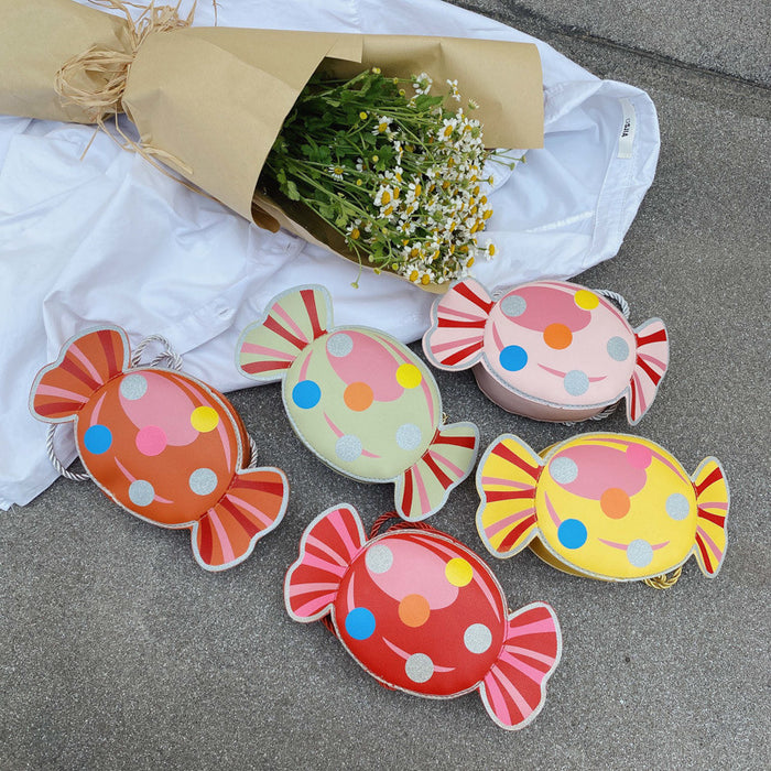 Wholesale Children's bag new shoulder bag cute candy mini crossbody bag cartoon bag