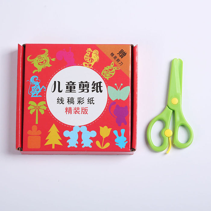 Wholesale Boxed color paper-cut children's  handmade origami  toys 96 prizes